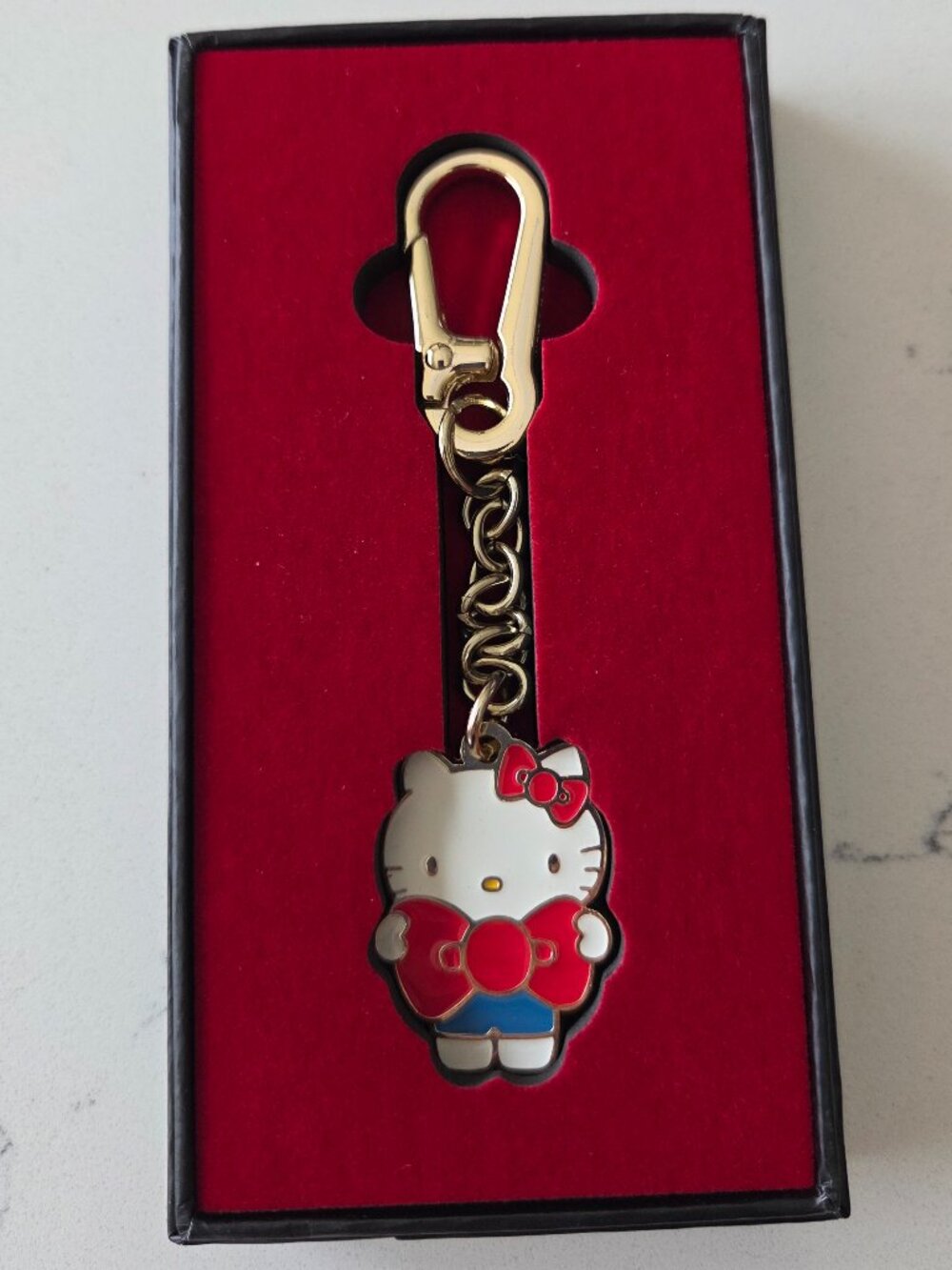 Hello Kitty Lootcrate x Sanrio Bag Charm Keychain, New in Box